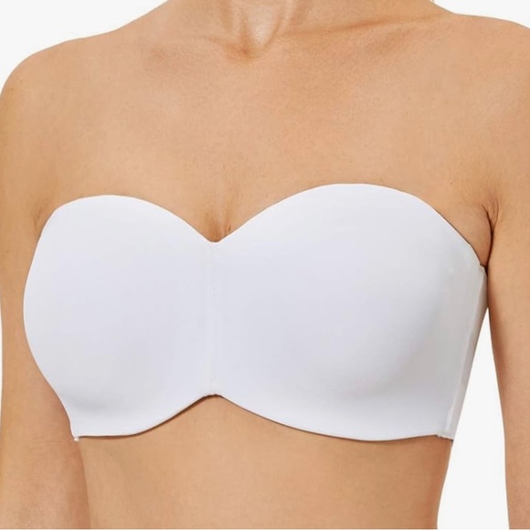 DELIMIRA Women's Strapless Unlined Underwire Minimizer Support Bra Size 42D - Picture 1 of 6